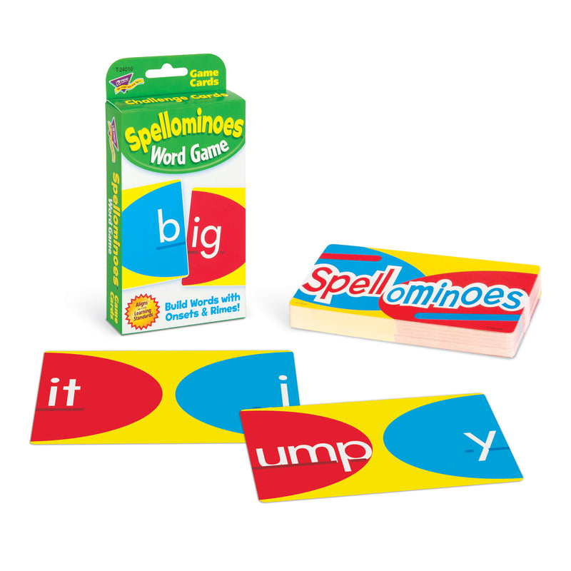 Challenge Cards Spellominoes