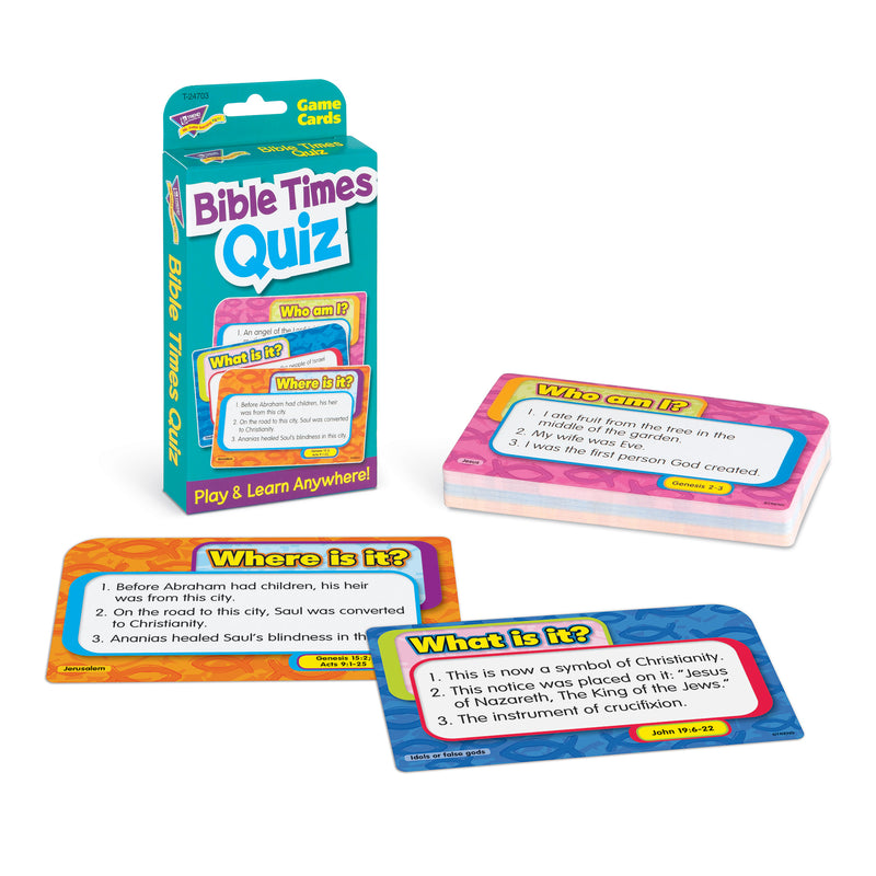 Challenge Cards Bible Times Quiz