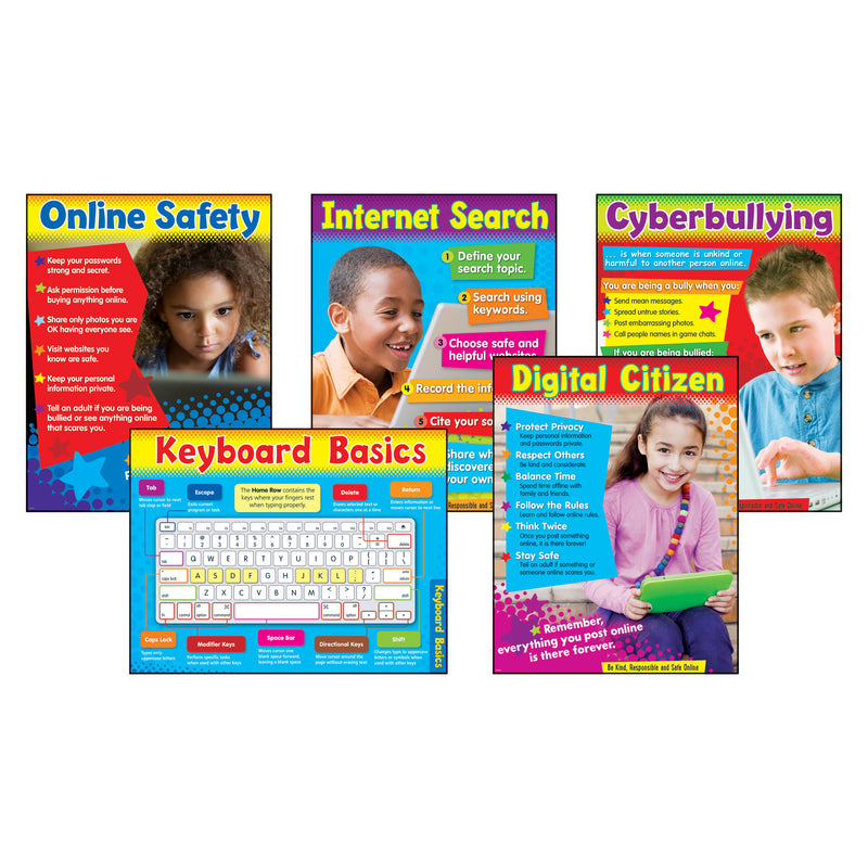 Primary Technology 5 St Learning Charts Combo Pack