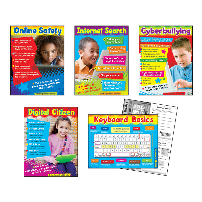 Primary Technology 5 St Learning Charts Combo Pack