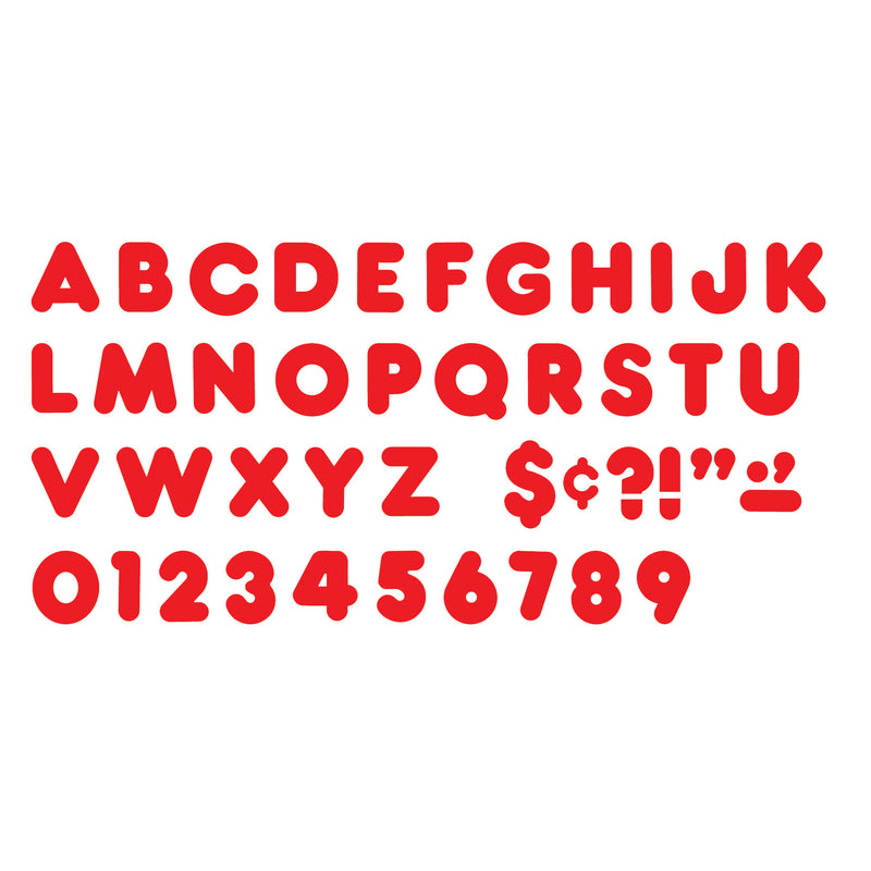 Ready Letters 4 Inch Casual Red