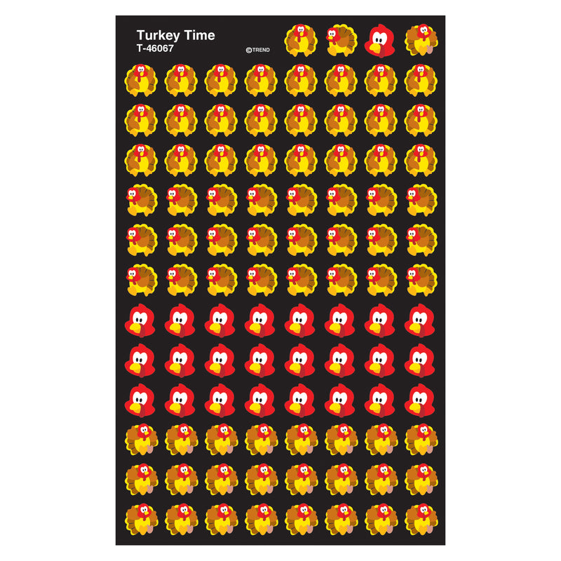 Supershapes Stickers Turkey Time