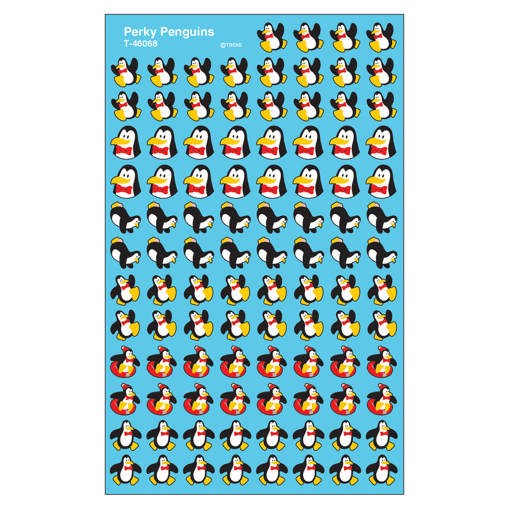 (6 Pk) Supershapes Stickers Perky