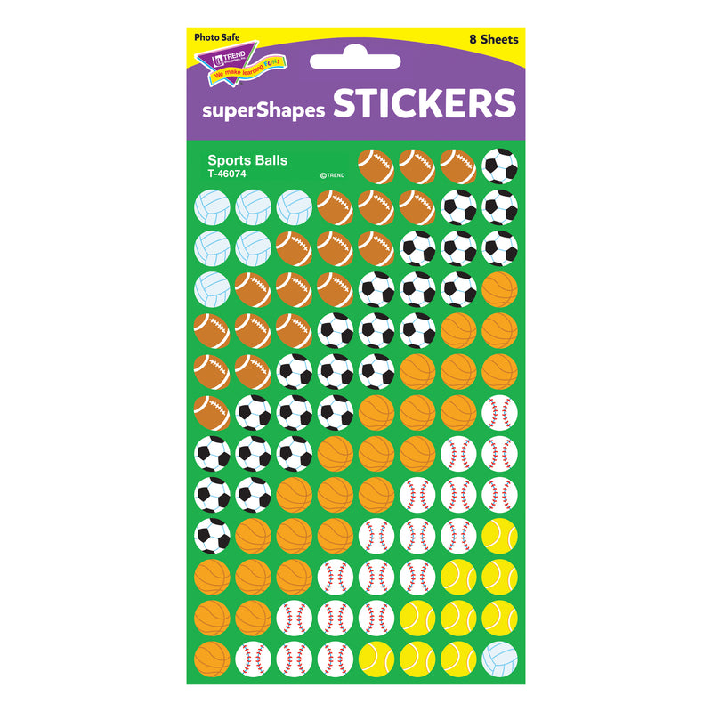 Supershapes Stickers Sports Ball