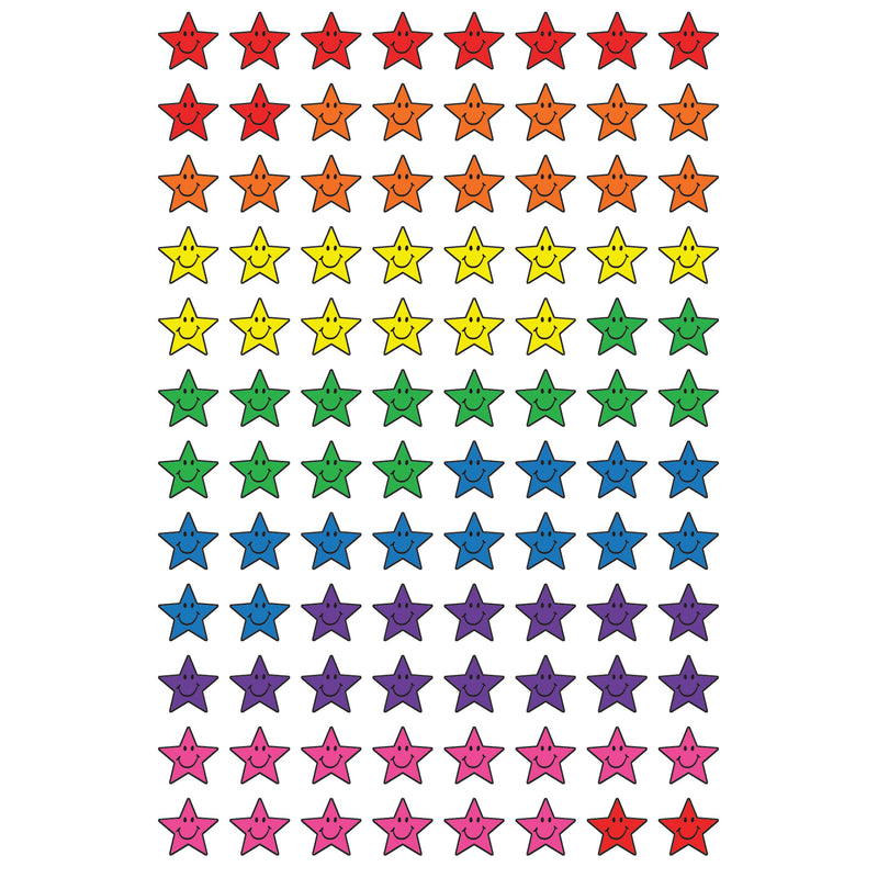 Star Smiles Supershape Superspots Shapes Stickers