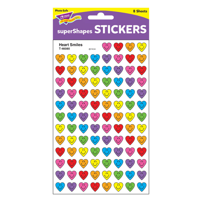 Heart Smiles Supershape Superspots Shapes Stickers