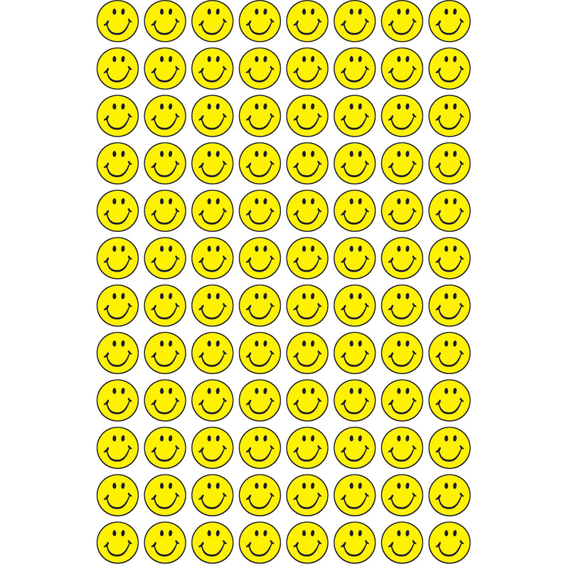 Sticker Neon Yellow Smiles Superspots