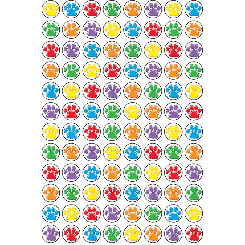 Paw Prints Superspots Stickers