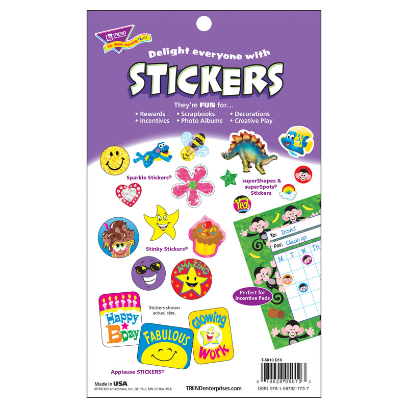 Sticker Pad Super Stars & Smiles