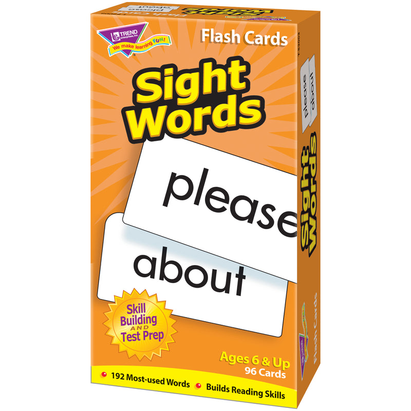 Flash Cards Sight Words 96-box