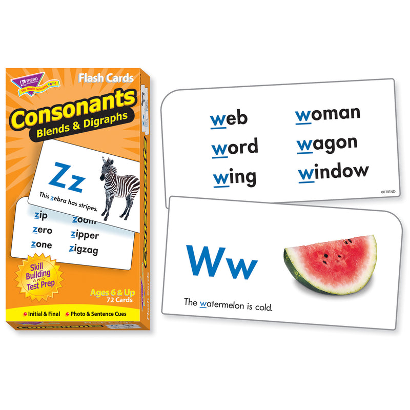 Flash Cards Consonants 72-box
