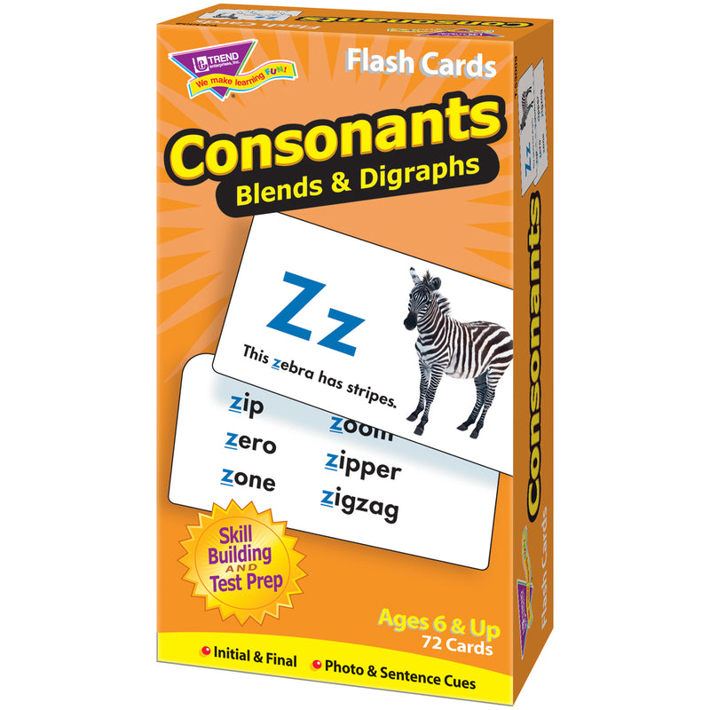 Flash Cards Consonants 72-box