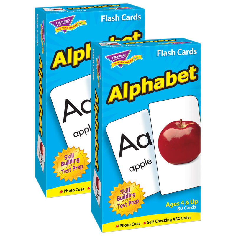 Alphabet Skill Drill Flash Cards, Pack of 2