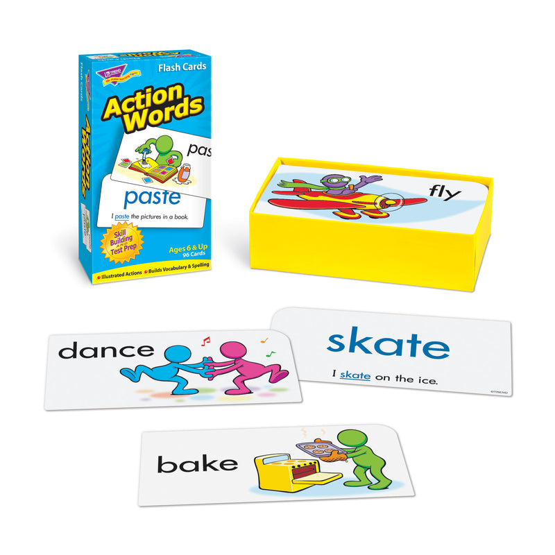 Flash Cards Action Words 96-box