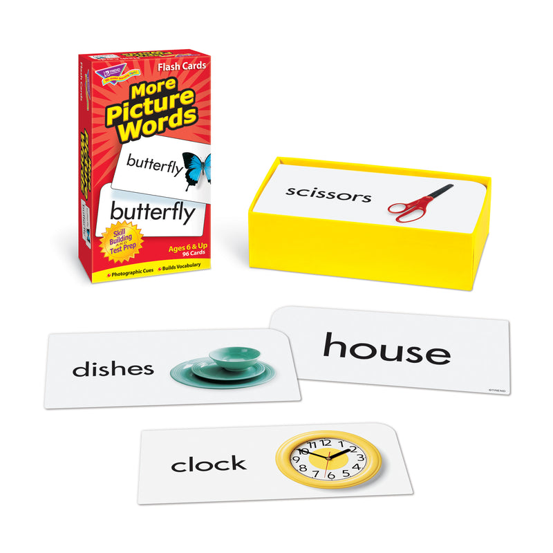 Picture Words Flash Cards Asst Skill Drill