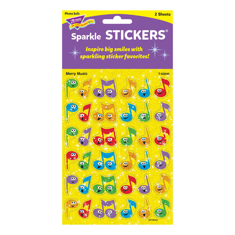 Sparkle Stickers Merry Music