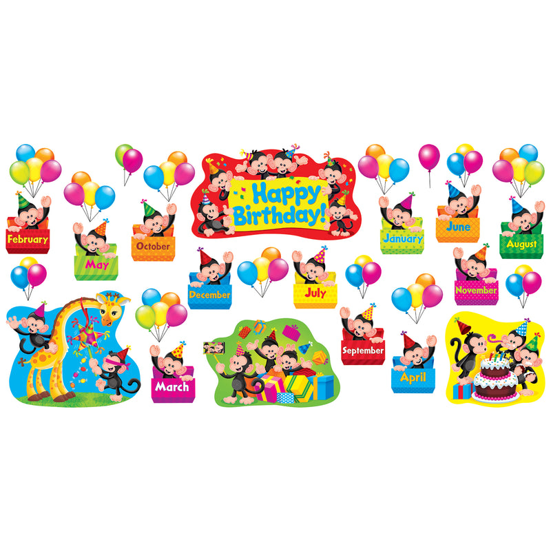 Monkey Mischief Birthday Bb Set