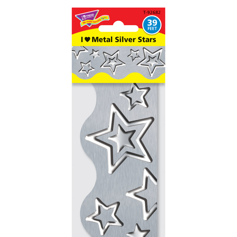 Silver Stars Terrific Trimmers I Love Metal