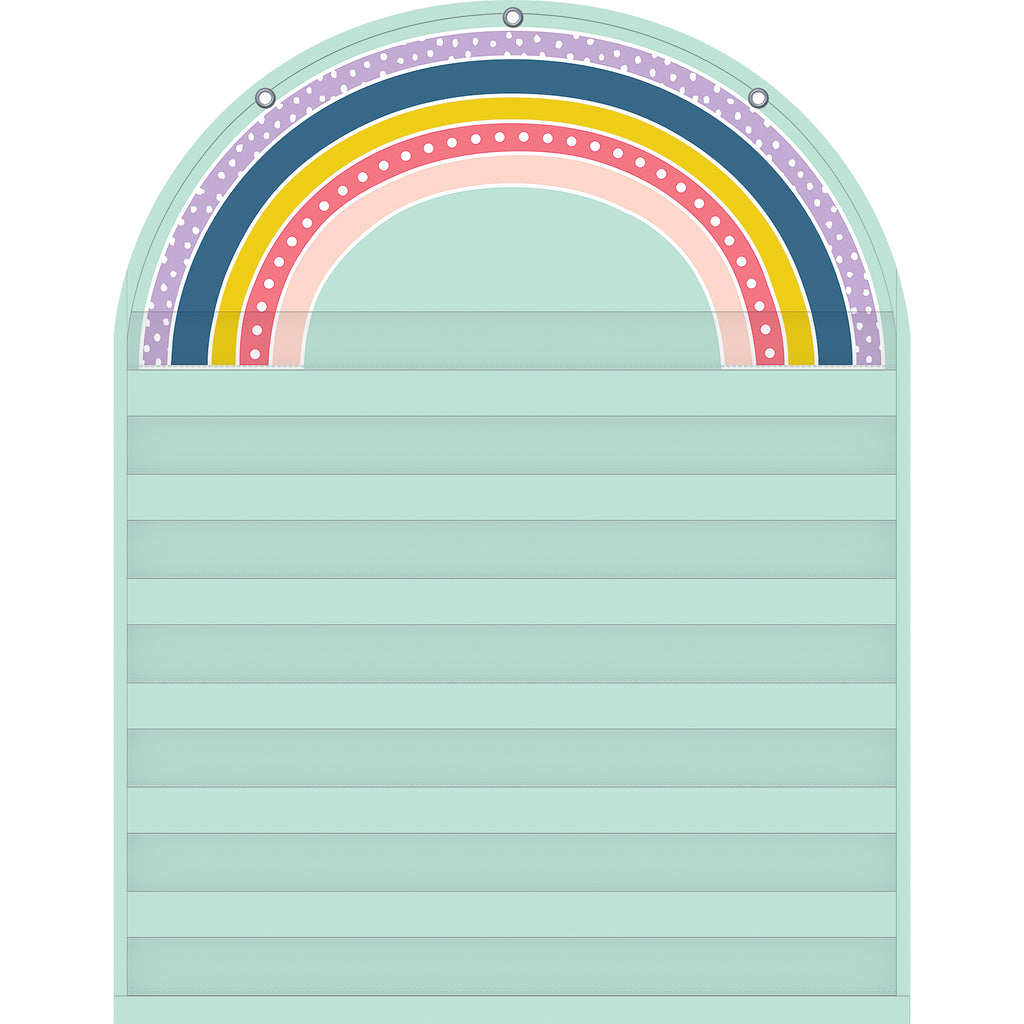 Oh Happy Day Rainbow 7 Pocket Chart