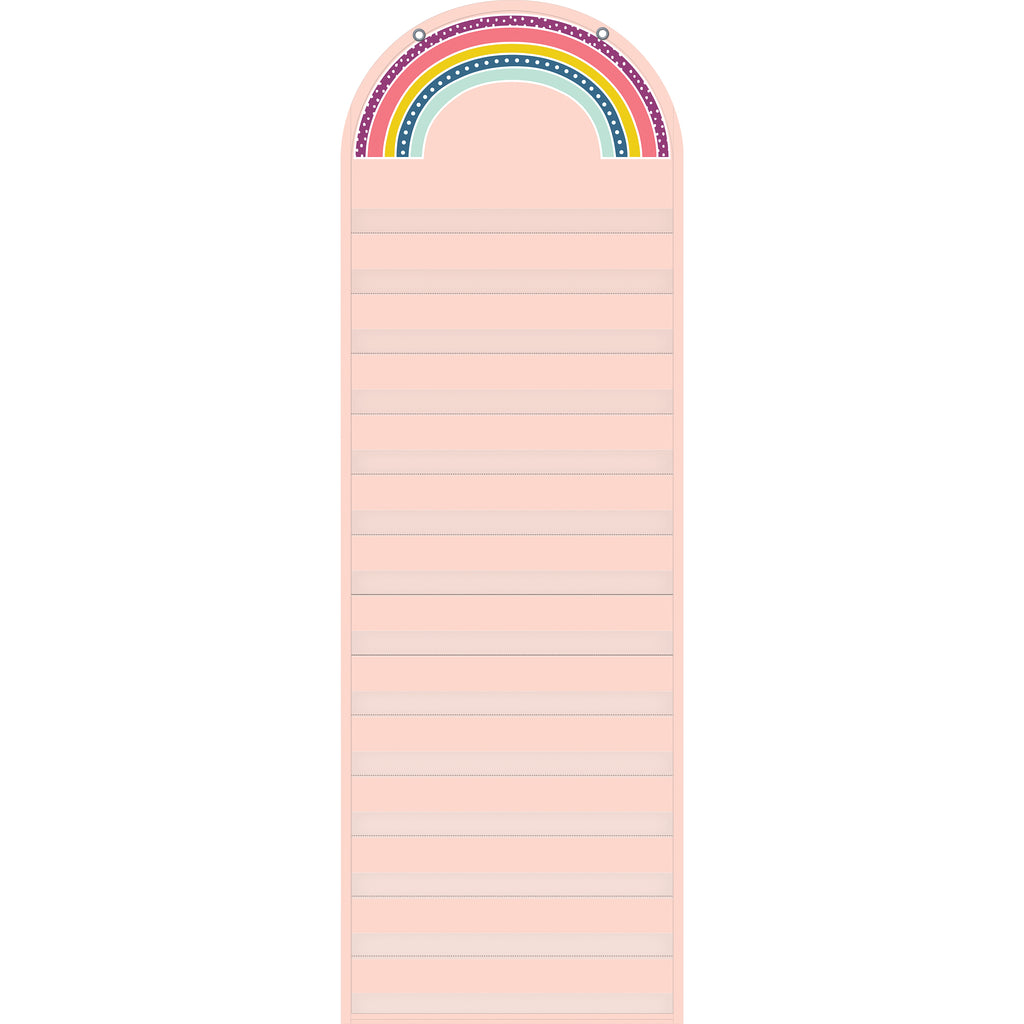 Happy Day Rainbow 14 Pocket Chart