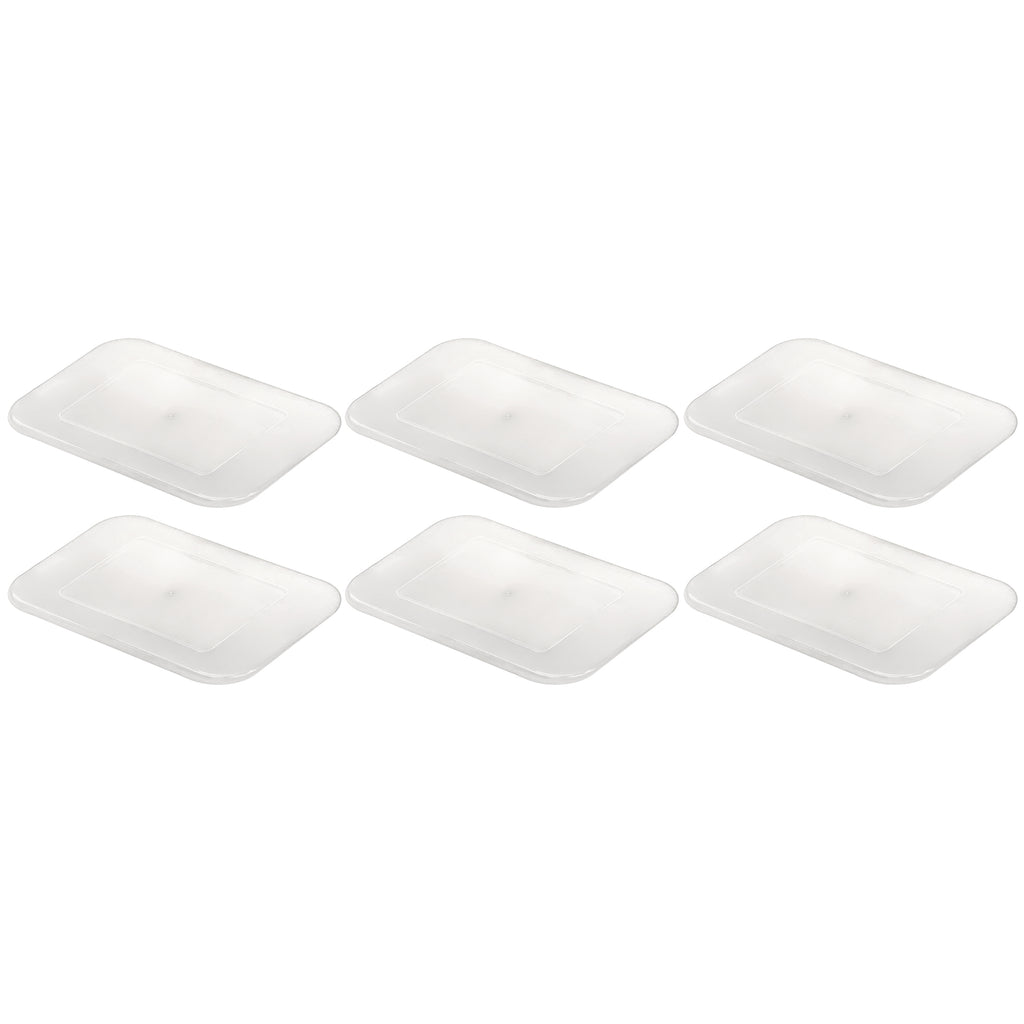 Plastic Letter Tray Lid, Clear, Pack of 6