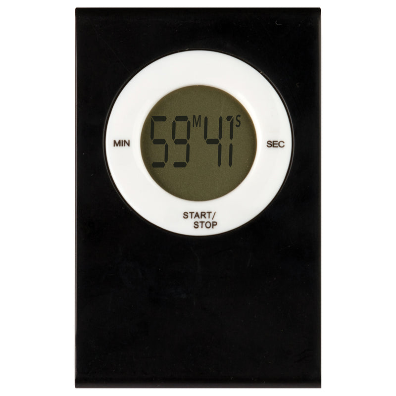 (3 Ea) Magnetic Digital Timer Black