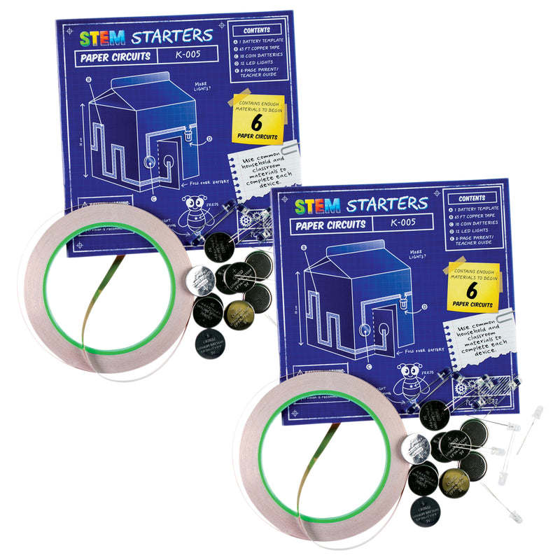 STEM Starters Set, Paper Circuits, Pack of 2