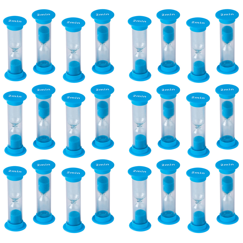 (6 Pk) 2 Minute Sand Timers Mini