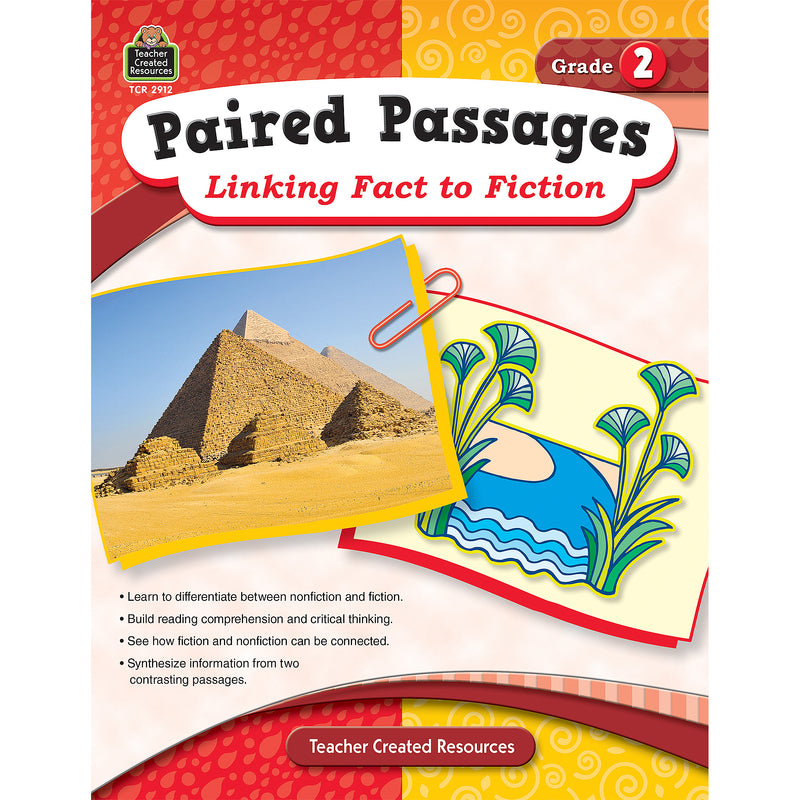 Paired Passages Linking Fact to Fiction Book, Grade 2