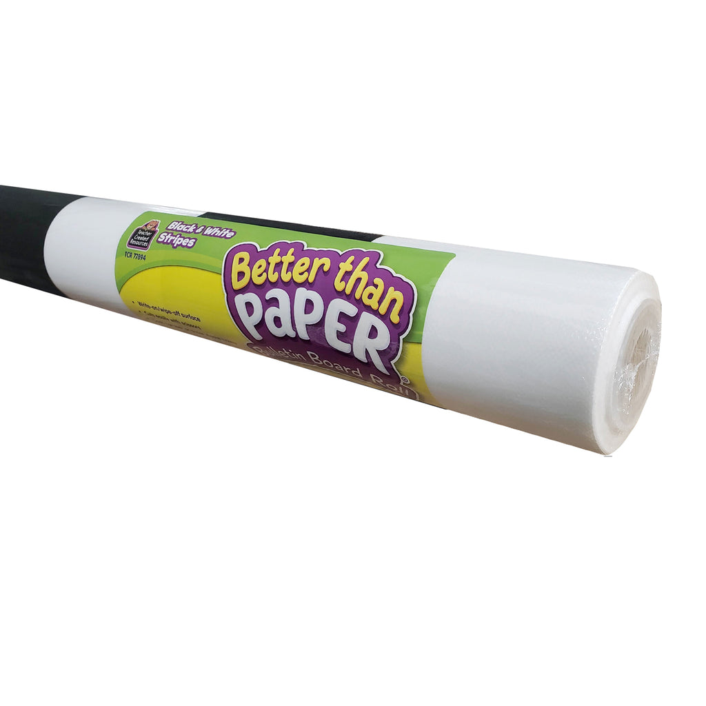 Black & White Stripes Bb Roll 4-ct Better Than Paper