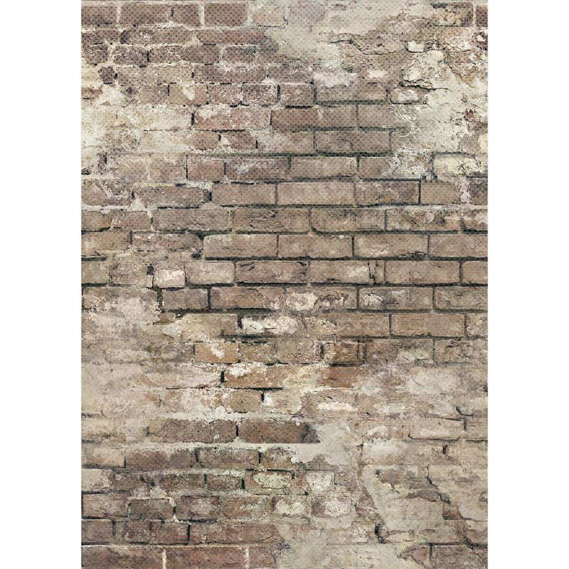 Brick and Plaster Better Than Paper Bulletin Board Roll, 4' x 12', Pack of 4