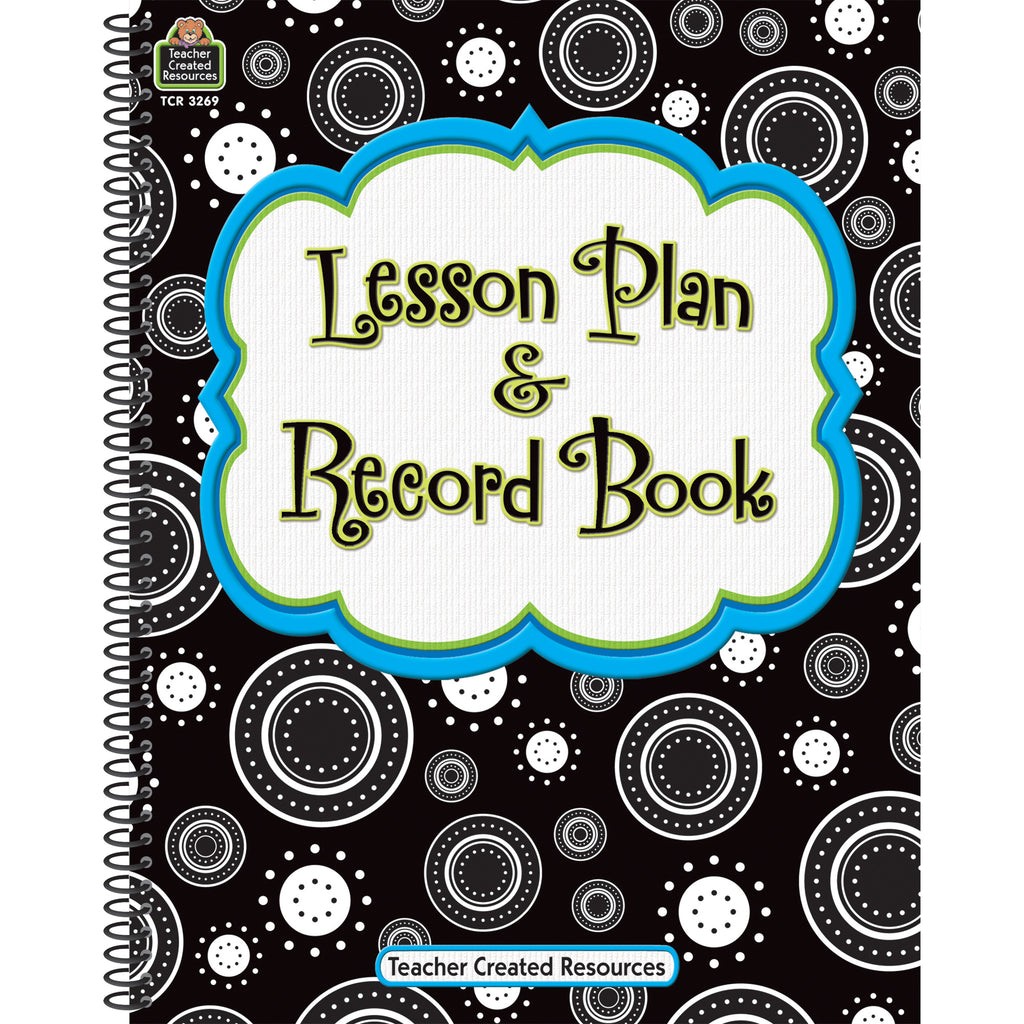 (2 Ea) Crazy Circles Lesson Plan Record Book