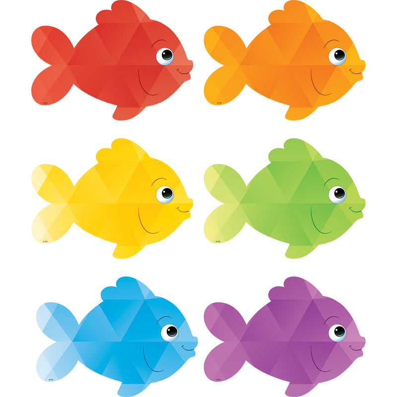 (3 Pk) Colorful Fish Accents