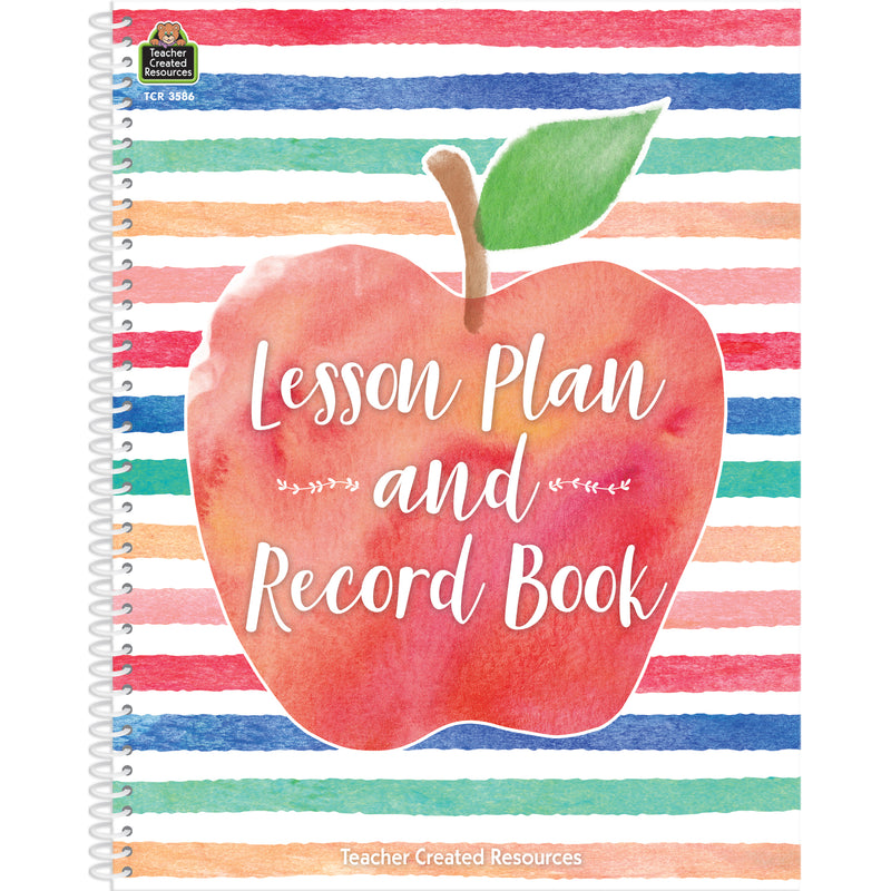 Watercolor Lesson Plan Record Book