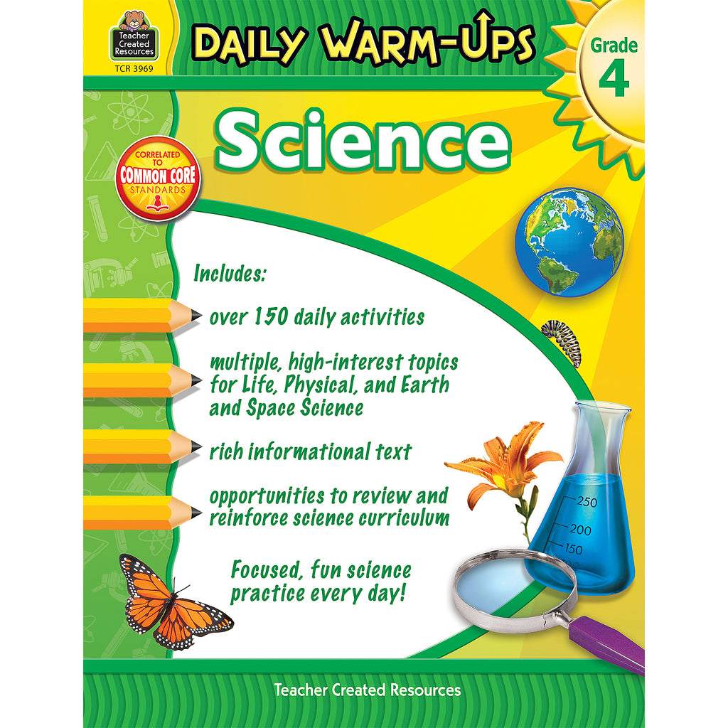 Daily Warm Ups Science Gr 4