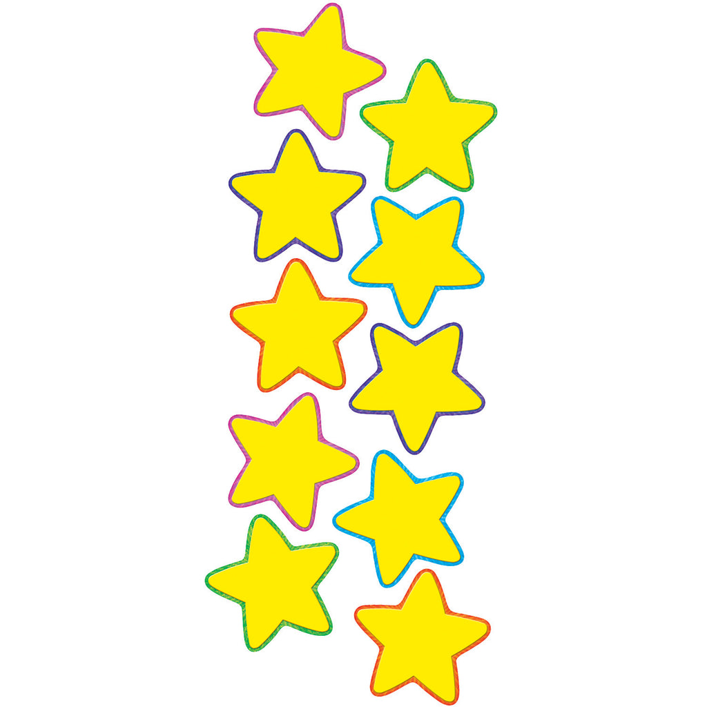 (3 Pk) Yellow Stars Accents