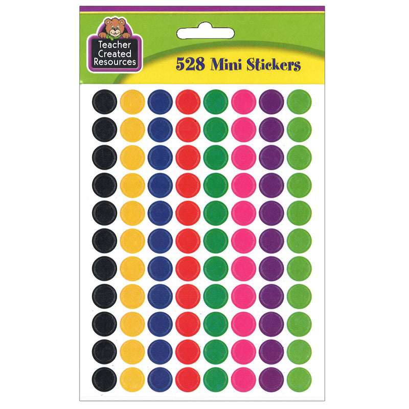 Colorful Circles Mini Stickers