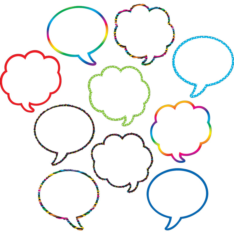 Speech-thought Bubbles Accents
