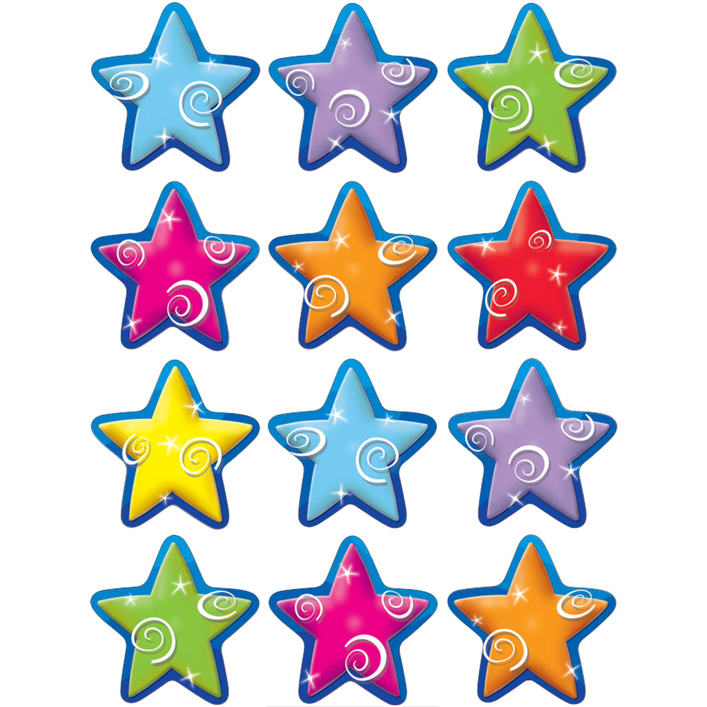 (6 Pk) Stars Mini Accents