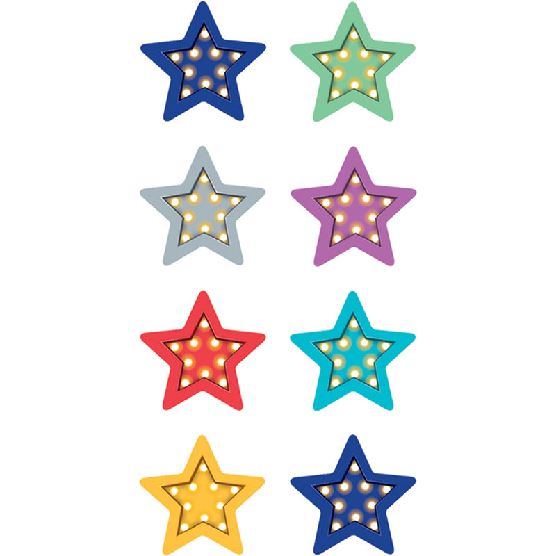 (12 Pk) Marquee Stars Mini Stickers
