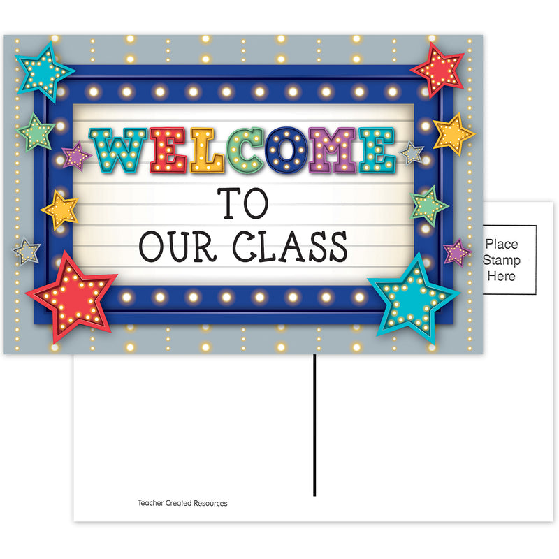 (6 Pk) Marquee Welcome Postcards
