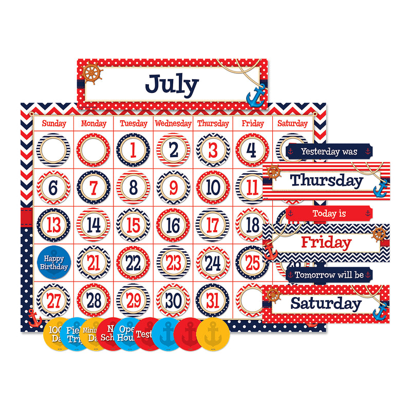 Nautical Calendar Bb Set