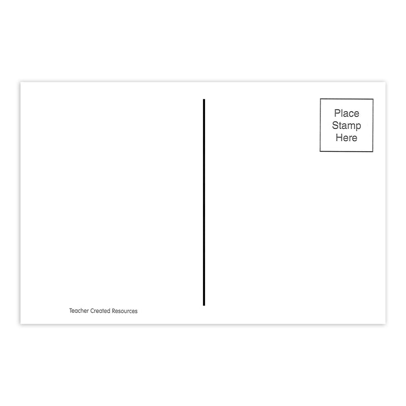 Chalkboard Brights Welcome Postcards