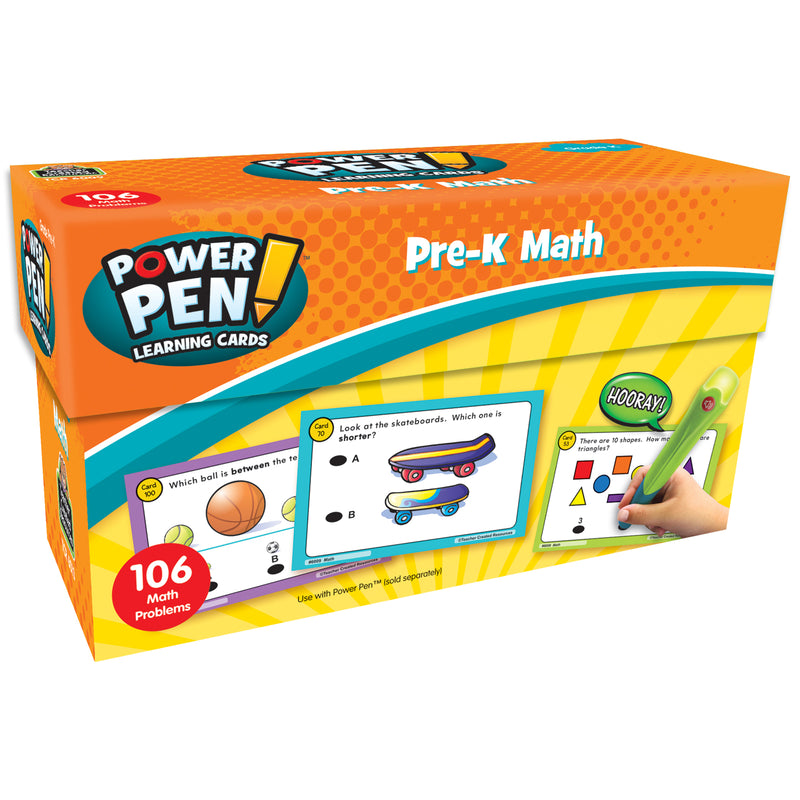 Power Pen Learning Cards Math Prek