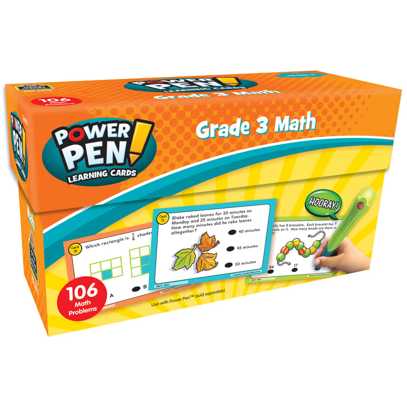 Power Pen Learning Cards Math Gr 3