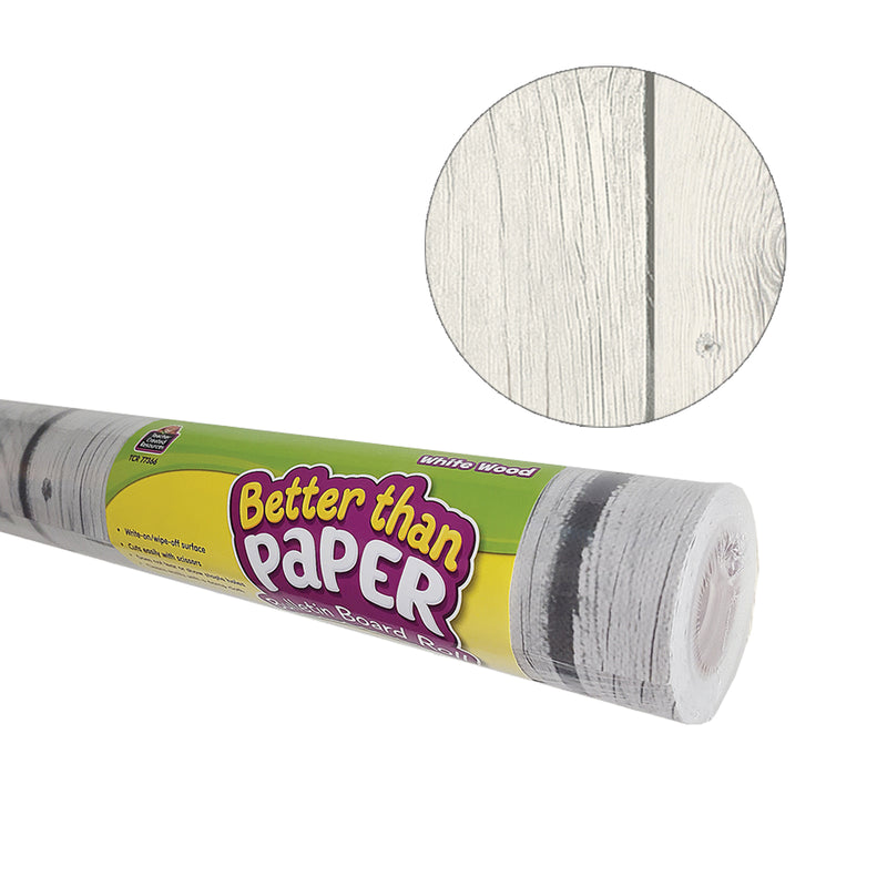 White Wood Better Than Paper 4-ct