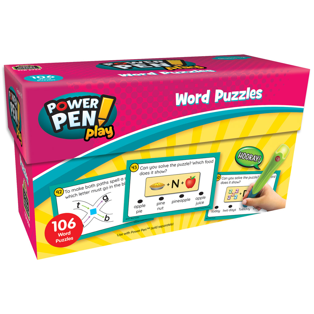 Power Pen® Play: Word Puzzles, Grade 1-2