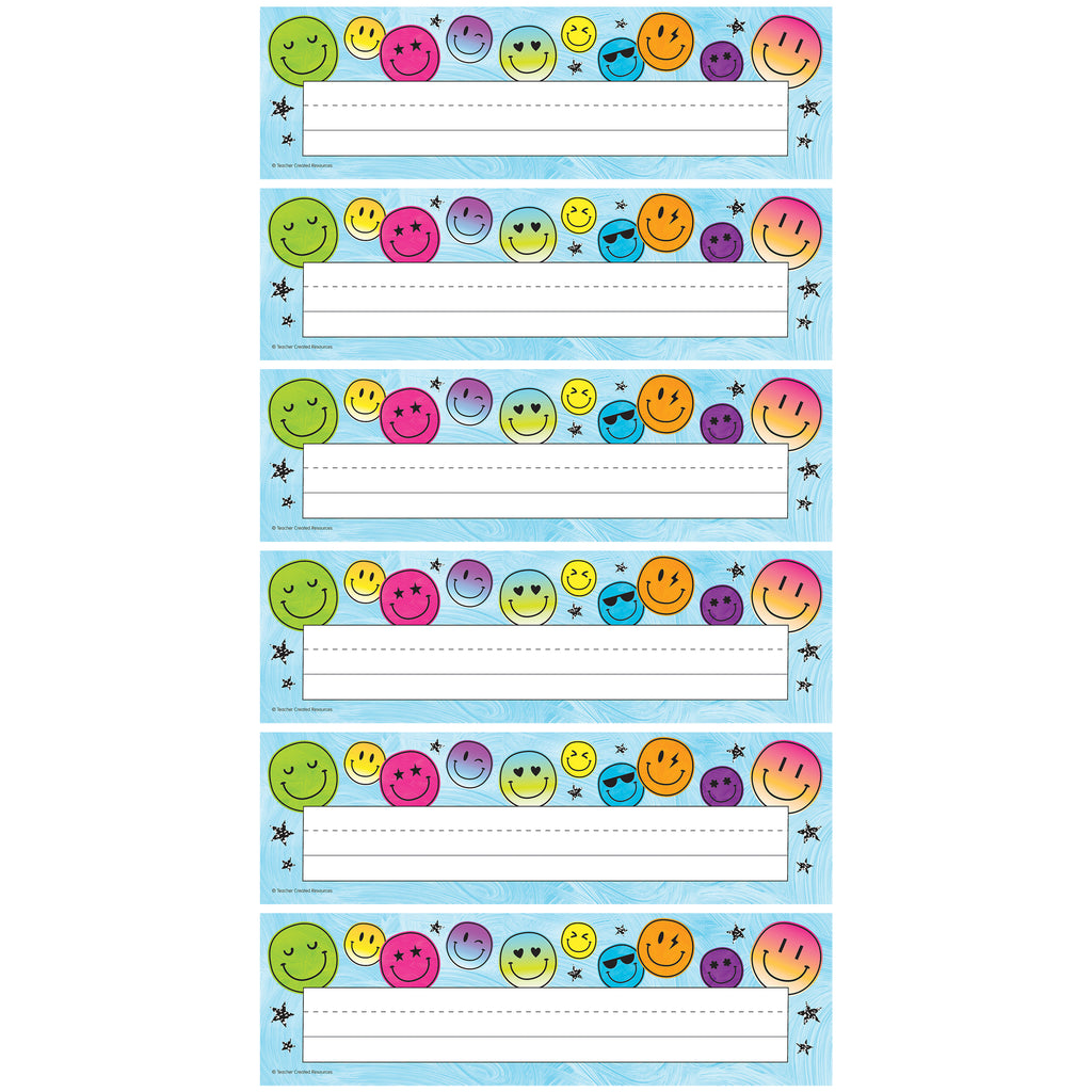 (6 Pk) Brights 4ever Flat Nameplate