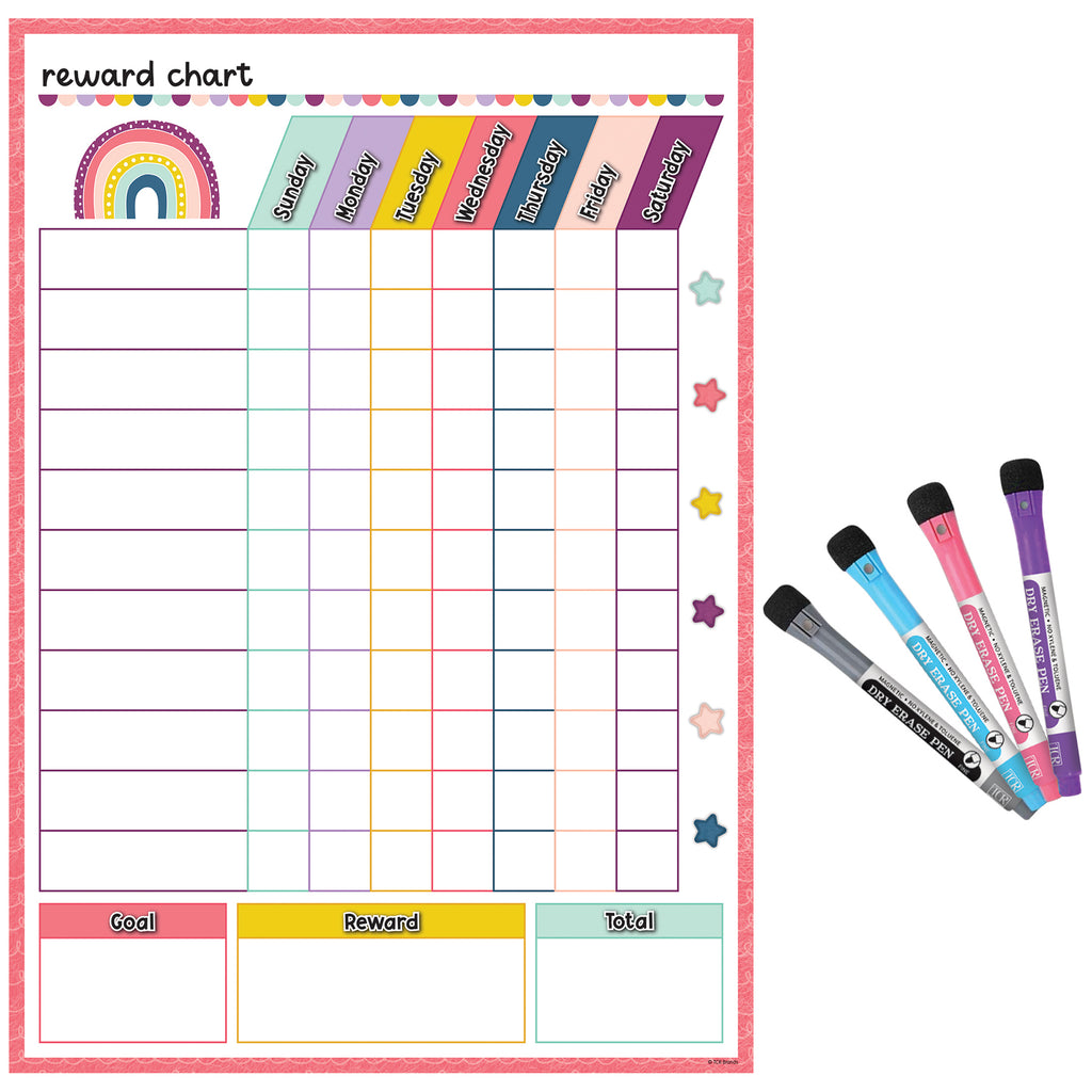 Oh Happy Day Dry-Erase Magnetic Reward Chart