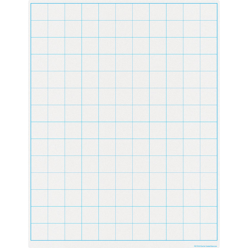 Graphing Grid Square Dryerase Chart 1-1/2 Inch